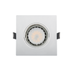 LED ΣΠΟΤ ΠΛΑΣΤΙΚΟ ΤΕΤΡΑΓΩΝΟ PAR 16 5.5W 2700-3000K ΛΕΥΚΟ - Image 4