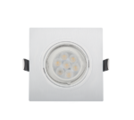 LED ΣΠΟΤ ΠΛΑΣΤΙΚΟ ΤΕΤΡΑΓΩΝΟ HIGH POWER 6W 2700-3000K ΛΕΥΚΟ - Image 4