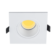 LED ΣΠΟΤ ΠΛΑΣΤΙΚΟ ΤΕΤΡΑΓΩΝΟ COB 7W 2700-3000K ΛΕΥΚΟ