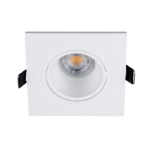 LED ΣΠΟΤ ΠΛΑΣΤΙΚΟ ΤΕΤΡΑΓΩΝΟ PAR 16 COB 7W 2700-3000K ΛΕΥΚΟ - Image 2