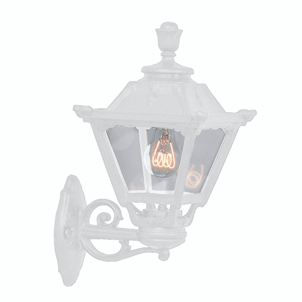 GOLIA WALL LANTERN UPWARD 1XE27 IP55 WHITE - Image 4
