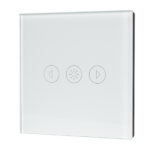Elmark Wi-Fi Smart Touch Διακόπτης Ντίμερ Λευκός (195012/WH) - Image 5