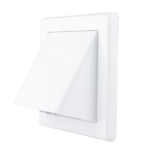 EL02-501 VENTILATION GRILLE WITH HOOD D100, WHITE - Image 3