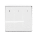 LONDON THREE BUTTONS ONE WAY SWITCH WHITE - Image 3