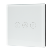 Elmark Wi-Fi Smart Touch Διακόπτης Ντίμερ Λευκός (195012/WH)