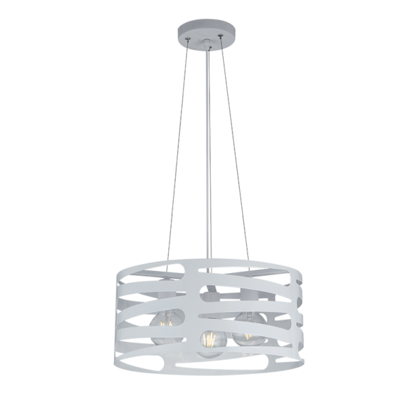 HELIX ΚΡΕΜΑΣΤΟ ΦΩΤΙΣΤΙΚΟ 3XE27 ΛΕΥΚΟ - Image 4