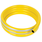 PVC GARDEN HOSE 1/2 30M, THREE LAYERED YELLOW