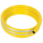 PVC GARDEN HOSE 1/2 30M, THREE LAYERED YELLOW - Image 7