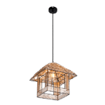 WOODY-H ΚΡΕΜΑΣΤΟ ΦΩΤΙΣΤΙΚΟ 1XE27 300x300mm - Image 5