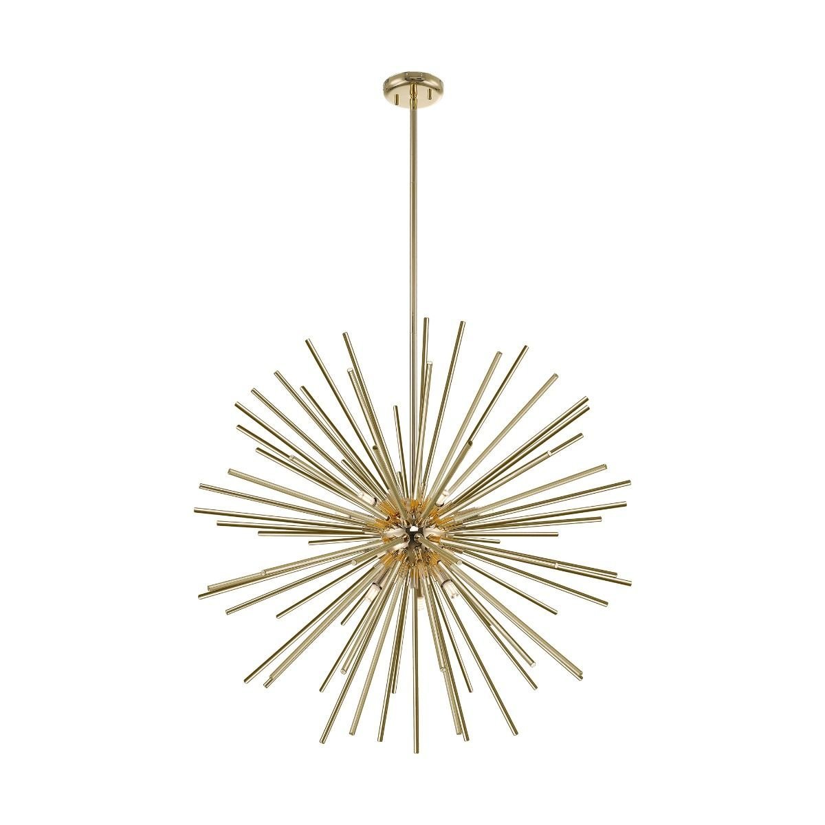 003064-011261 ZUMA LINE PENDANT URCHIN P0491-09C-F7DY 9XG9 GOLD - Image 1