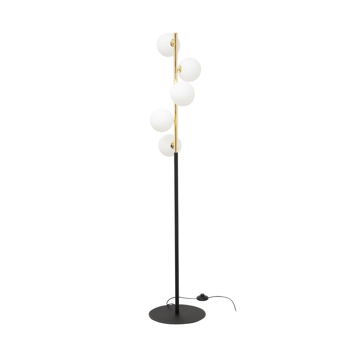 003064-024511 ZUMA LINE FLOOR LAMP ALI 5649 5XG9 BLACK/GOLD - Image 1