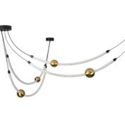 CCC 705-2 LED 4 ΣΩΛΗΝΕΣ ΜΕ ΧΡΥΣΗ ΔΙΑΚΟΣΜΗΤΙΚΗ ΜΠΑΛΑ