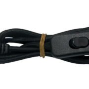 SPC 134 BK ΚΑΛΩΔΙΟ ΜΕ ΔΙΑΚΟΠΤΗ ΠΟΡΤΑΤΙΦ (ΦΙΣ-ΠΟΥΑΡ) ΥΦΑΣΜΑΤΙΝΟ