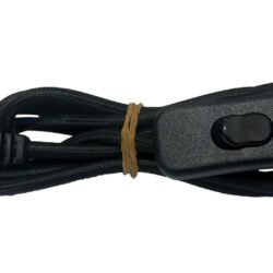 SPC 134 BK ΚΑΛΩΔΙΟ ΜΕ ΔΙΑΚΟΠΤΗ ΠΟΡΤΑΤΙΦ (ΦΙΣ-ΠΟΥΑΡ) ΥΦΑΣΜΑΤΙΝΟ