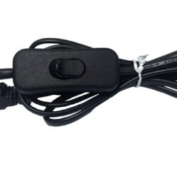 SPC 135 BK ΚΑΛΩΔΙΟ ΜΕ ΔΙΑΚΟΠΤΗ ΠΛΑΣΤΙΚΟ ΠΟΡΤΑΤΙΦ (ΦΙΣ ΠΟΥΑΡ)