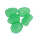 100418 Μεγάλα Διακοσμητικά Φωσφοριζέ Βότσαλα 1KG  (Πράσινο)