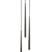 TK LIGHTING PENDANT PIANO 10109 3XG9 BROWN