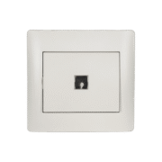 RHYME EL1181C ΔΙΑΚΟΠΤΗΣ ΚΛΙΜΑΚΟΣΤΑΣΙΟΥ ΛΕΥΚΟ ΜΕΤΑΛΛΙΖΕ