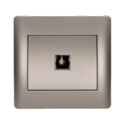 RHYME EL1181C ΔΙΑΚΟΠΤΗΣ ΚΛΙΜΑΚΟΣΤΑΣΙΟΥ ΓΚΡΙ ΜΕΤΑΛΛΙΖΕ