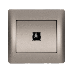 RHYME EL1181C ΔΙΑΚΟΠΤΗΣ ΚΛΙΜΑΚΟΣΤΑΣΙΟΥ ΓΚΡΙ ΜΕΤΑΛΛΙΖΕ