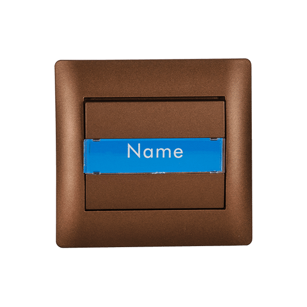 11186B-4 RHYME ΔΙΑΚΟΠΤΗΣ ΚΟΥΔΟΥΝΙΟΥ ΜΕ ΚΑΡΤΕΛΑΚΙ ΚΑΦΕ ΜΕΤΑΛΛΙΖΕ - Image 1