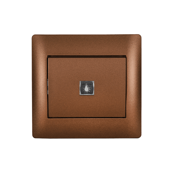 11186C-2 RHYME EL1181C ΔΙΑΚΟΠΤΗΣ ΚΛΙΜΑΚΟΣΤΑΣΙΟΥ ΚΑΦΕ ΜΕΤΑΛΛΙΖΕ - Image 1