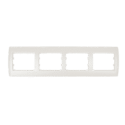 RHYME ΠΛΑΙΣΙΟ ΤΕΤΡΑΠΛΟ ΛΕΥΚΟ ΜΕΤΑΛΛΙΖΕ