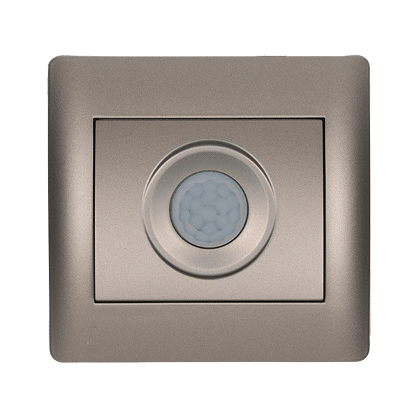 11414-2 RHYME ΔΙΑΚΟΠΤΗΣ ΜΕ ΑΝΙΧΝΕΥΤΗ ΚΙΝΗΣΗΣ ΓΚΡΙ ΜΕΤΑΛΛΙΖΕ - Image 1