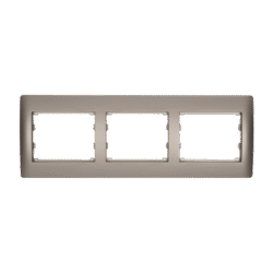 RHYME ΠΛΑΙΣΙΟ ΤΡΙΠΛΟ ΓΚΡΙ ΜΕΤΑΛΛΙΖΕ