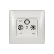 RHYME ΠΡΙΖΑ ТV+FM+SAT ΛΕΥΚΟ ΜΕΤΑΛΛΙΖΕ