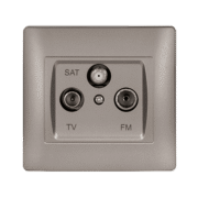 RHYME ΠΡΙΖΑ ТV+FM+SAT ΓΚΡΙ ΜΕΤΑΛΛΙΖΕ