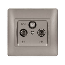 RHYME ΠΡΙΖΑ ТV+FM+SAT ΓΚΡΙ ΜΕΤΑΛΛΙΖΕ