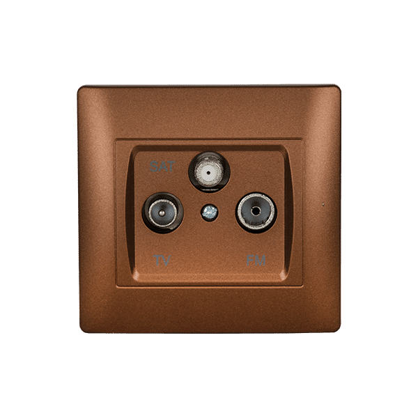 11686-2 RHYME ΠΡΙΖΑ ТV+FM+SAT ΚΑΦΕ ΜΕΤΑΛΛΙΖΕ - Image 1