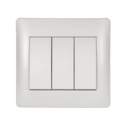 RHYME ΔΙΑΚΟΠΤΗΣ ΤΡΙΠΛΟΣ СХ.1 ΛΕΥΚΟ ΜΕΤΑΛΛΙΖΕ