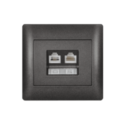 RHYME RJ11+RJ45 ΓΡΑΦΙΤΗΣ ΜΕΤΑΛΛΙΖΕ