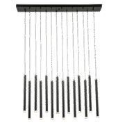 FRANCIS ΠΟΛΥΦΩΤΟ LED 16W 4000K ΜΑΥΡΟ