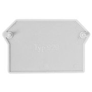 SPACER FOR TERMINAL BLOCKS 2,5-4MM2 HF PA66 UL94