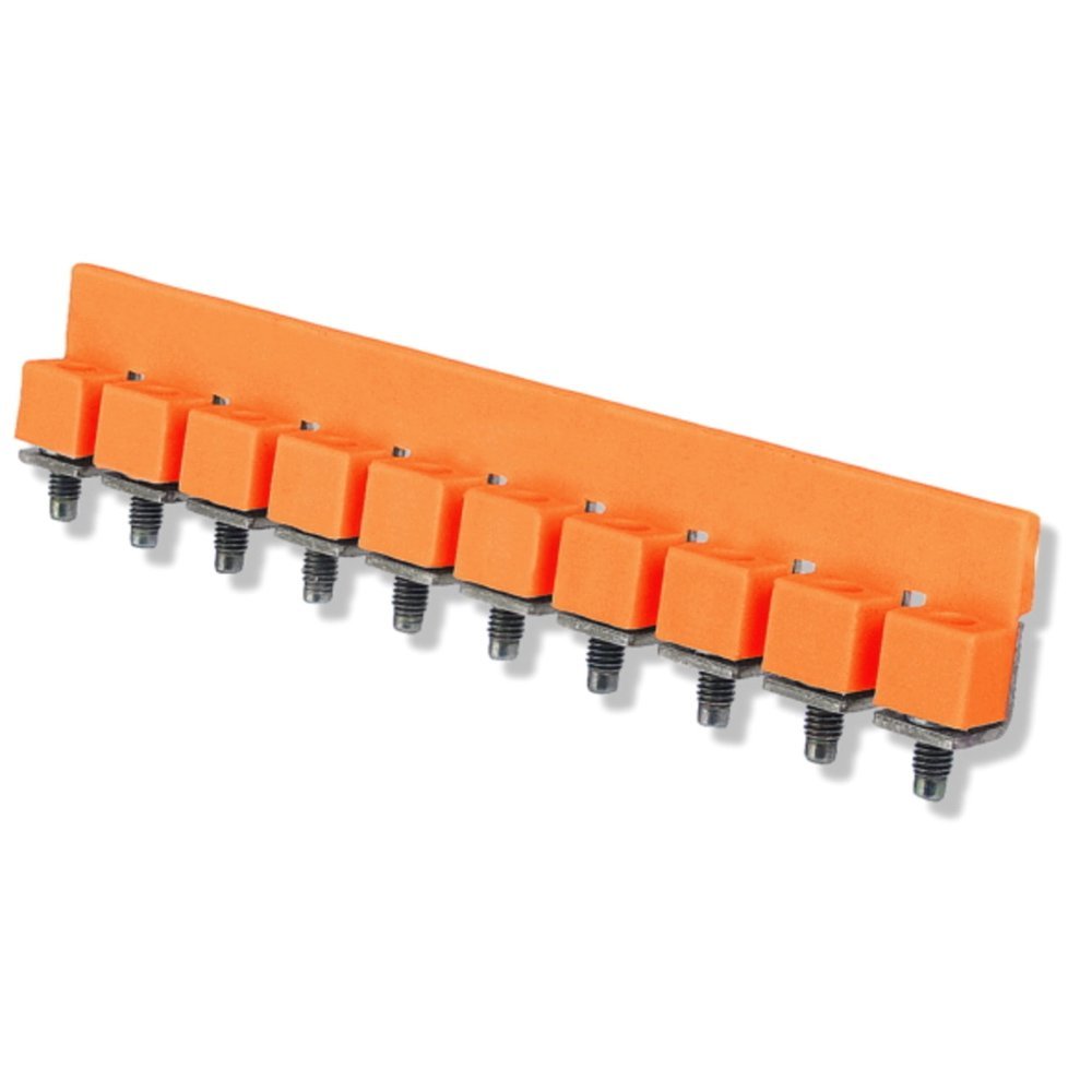 18521108-3 BUSBAR FOR RAIL TERMINAL BLOCKS 10,0MM2 10 POLES - Image 1