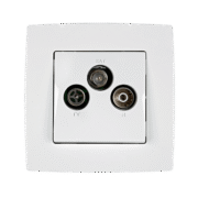 CITY ΠΡΙΖΑ TV FM SAT ΛΕΥΚΟ ΜΕΤΑΛΛΙΚΟ