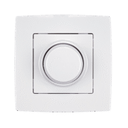 Elmark Ντίμερ LED (3–300W) Λευκός Μεταλλιζέ – CITY (190191)