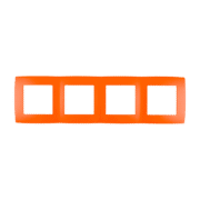 CITY ΤΕΤΡΑΠΛΟ ΠΑΝΕΛ ΠΟΡΤΟΚΑΛΙ