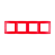 CITY ΤΕΤΡΑΠΛΟ ΠΑΝΕΛ ΚΟΚΚΙΝΟ