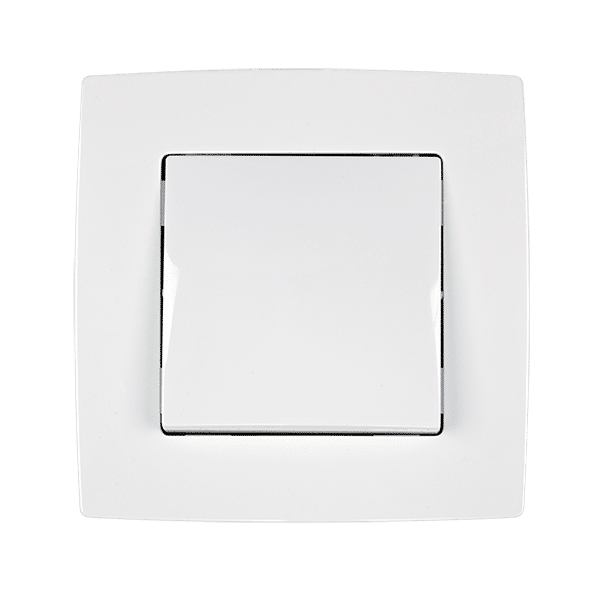 190791-3 CITY ΔΙΠΟΛΙΚΟΣ ΔΙΑΚΟΠΤΗΣ 20A ΛΕΥΚΟ ΜΕΤΑΛΛΙΖΕ - Image 1