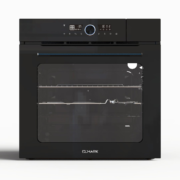 Elmark EL-750114L Εντοιχιζόμενος Φούρνος 75L Tuya Smart με Steam, 60cm Μαύρος Inox (Produced for ELMARK by Midea)