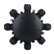 ELMARK JUNCTION BOX 8 ENTRY 450VAC 24A, IP68