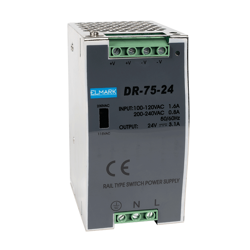 46DR7512-2 ΣΥΣΚΕΥΗ ΤΡΟΦΟΔΟΣΙΑΣ DR-75-12 12V ΤΑΣΗ ΕΞΟΔΟΥ - Image 1