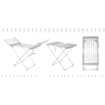 Elmark EL-ED230 Ηλεκτρική Απλώστρα Ρούχων 230W Πτυσσόμενη Με Γρήγορη Θέρμανση (Produced for ELMARK by Midea) - Image 3