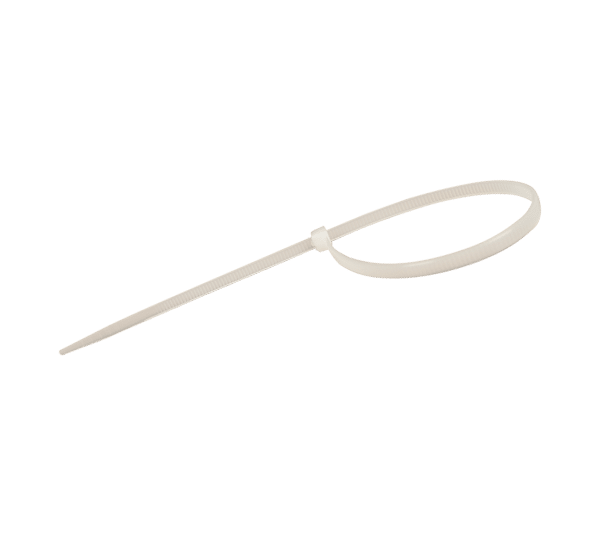 500454-5 ΔΕΜΑΤΙΚΑ ΚΑΛΩΔΙΩΝ 450/4.8 ΛΕΥΚΑ (ΣΥΣΚΕΥΑΣΙΑ 100ΤΜΧ) - Image 1