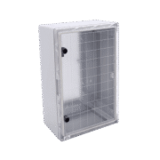 ΠΛΑΣΤΙΚΟΣ ΠΙΝΑΚΑΣ ABS 500x350x195 ΔΙΑΦΑΝΗ ΠΟΡΤΑ