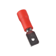 ΑΚΡΟΔΕΚΤΕΣ ΚΑΛΩΔΙΩΝ ΑΡΣΕΝΙΚΟΙ MDD 1.25-187/ΚΟΚΚΙΝΟ (ΣΥΣΚΕΥΑΣΙΑ 100 ΤΜΧ)